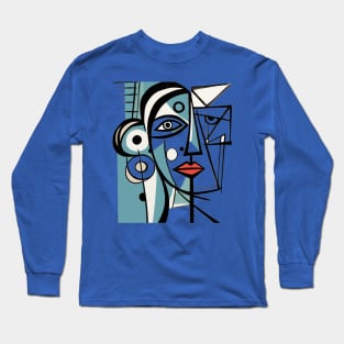 Picasso Style Long Sleeve T-Shirt